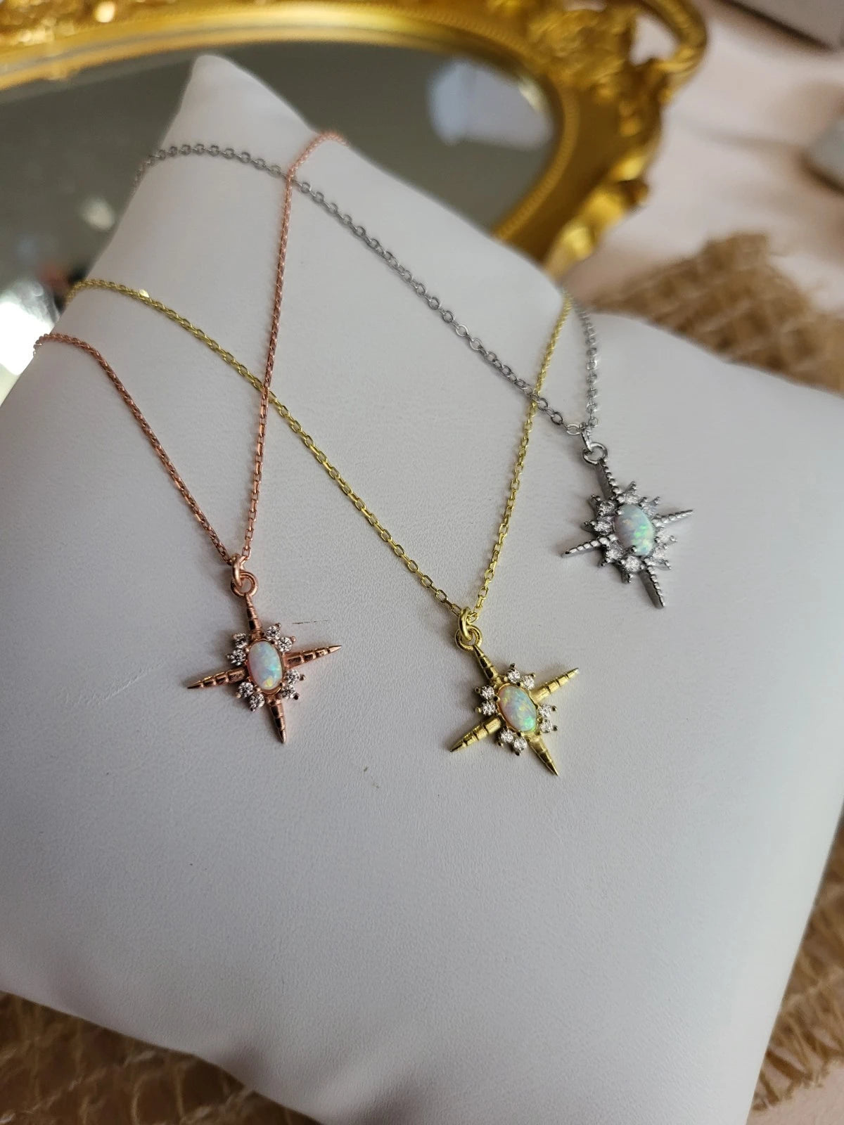 925 Sterling Silver North Star Necklace