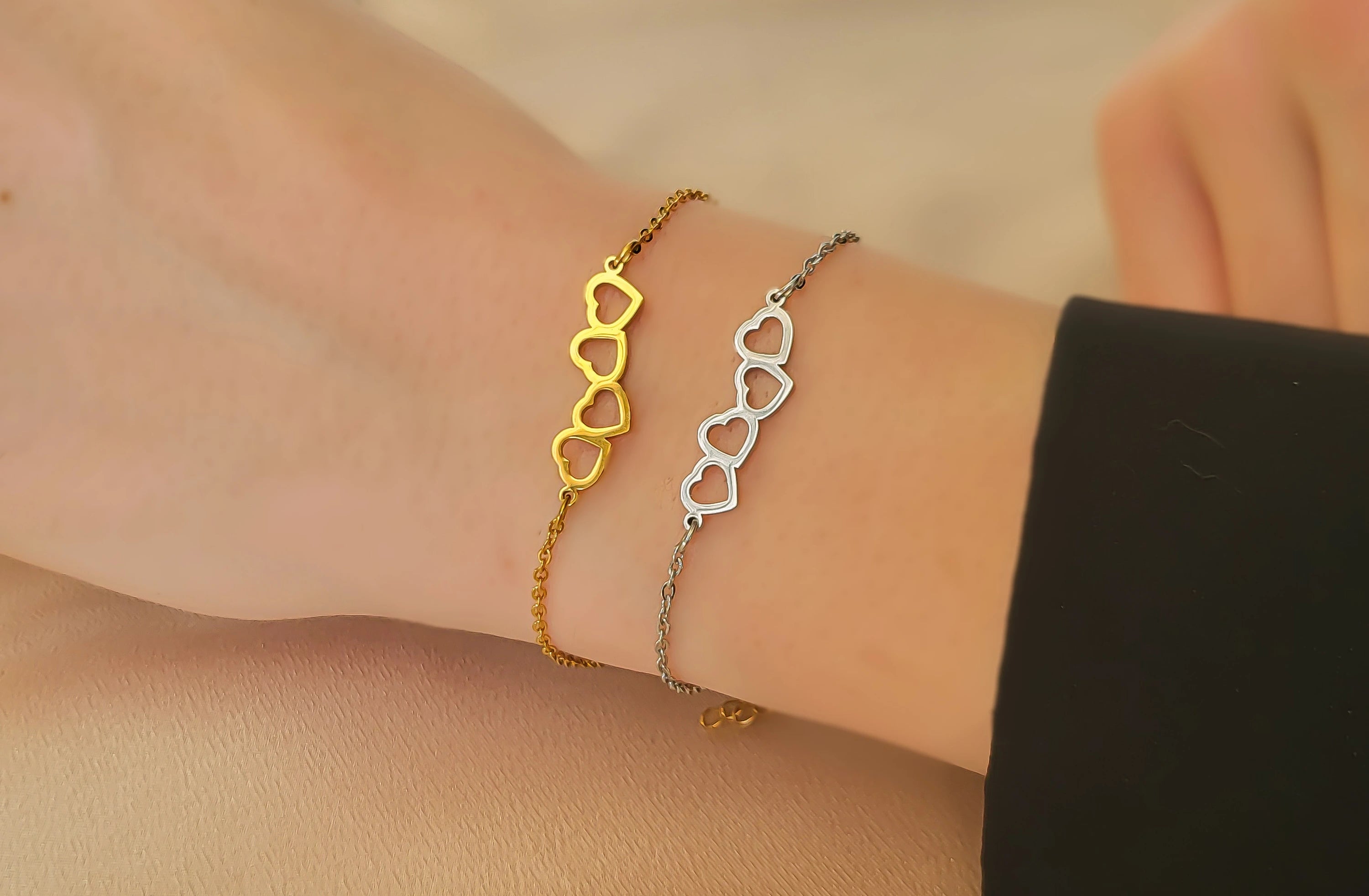 Gold Filled Heart Bracelet