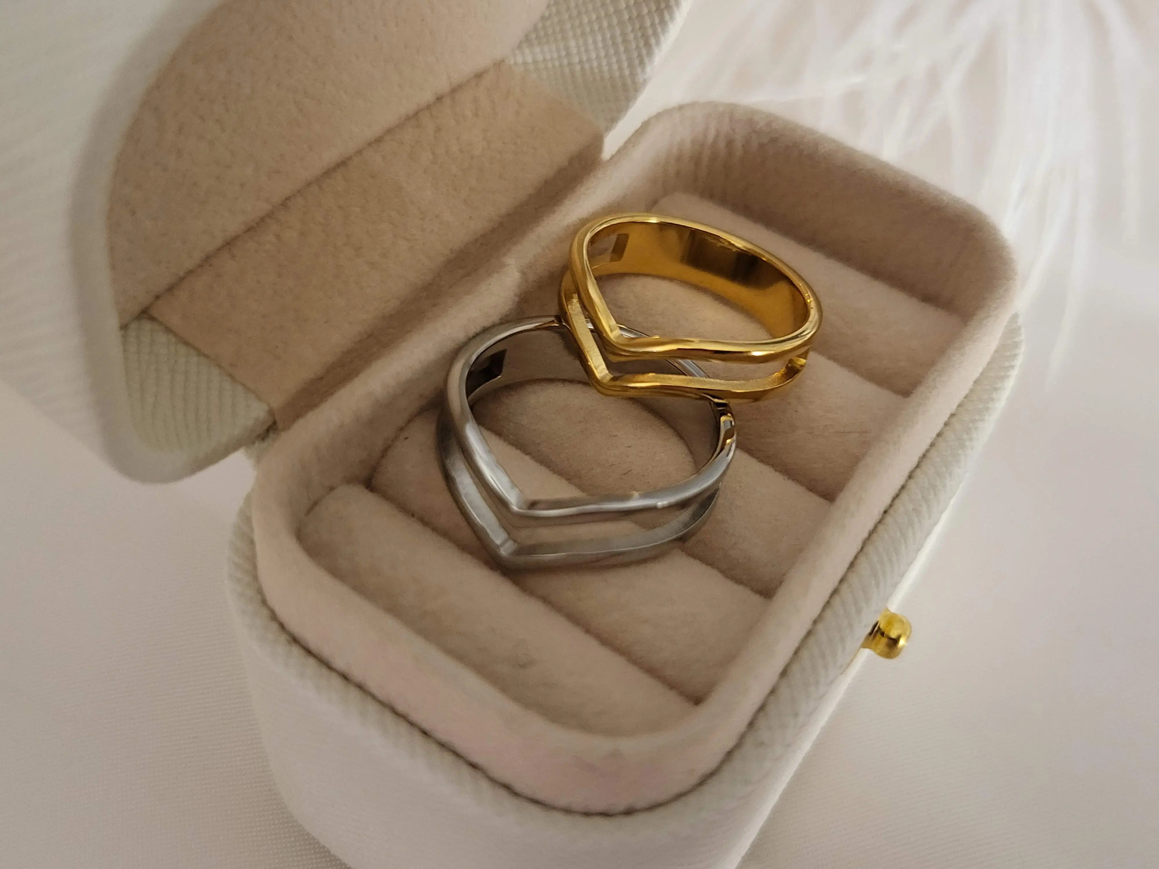 Gold Filled  Minimalist Band Rings
