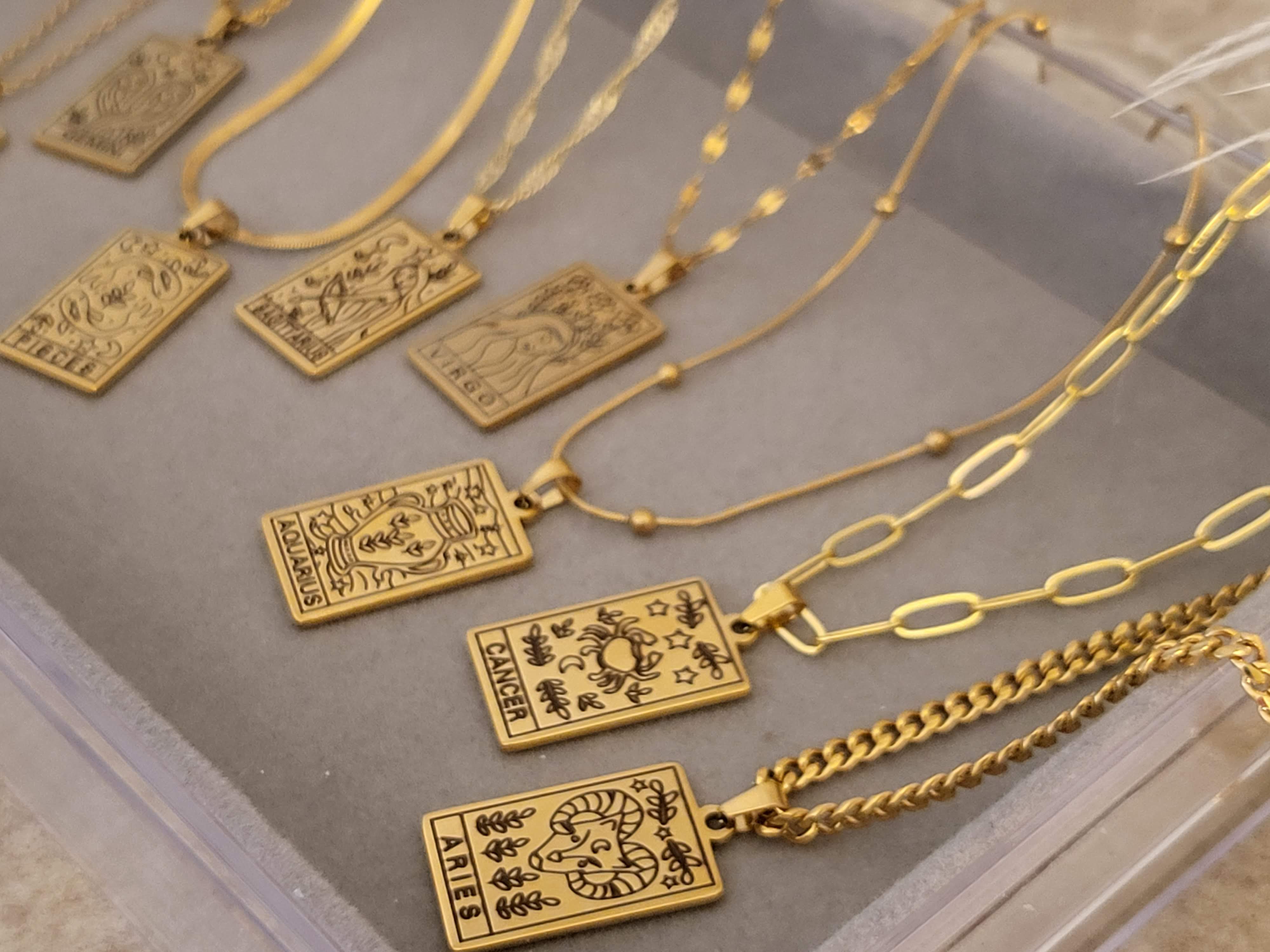 Gold Filled Zodiac Necklace