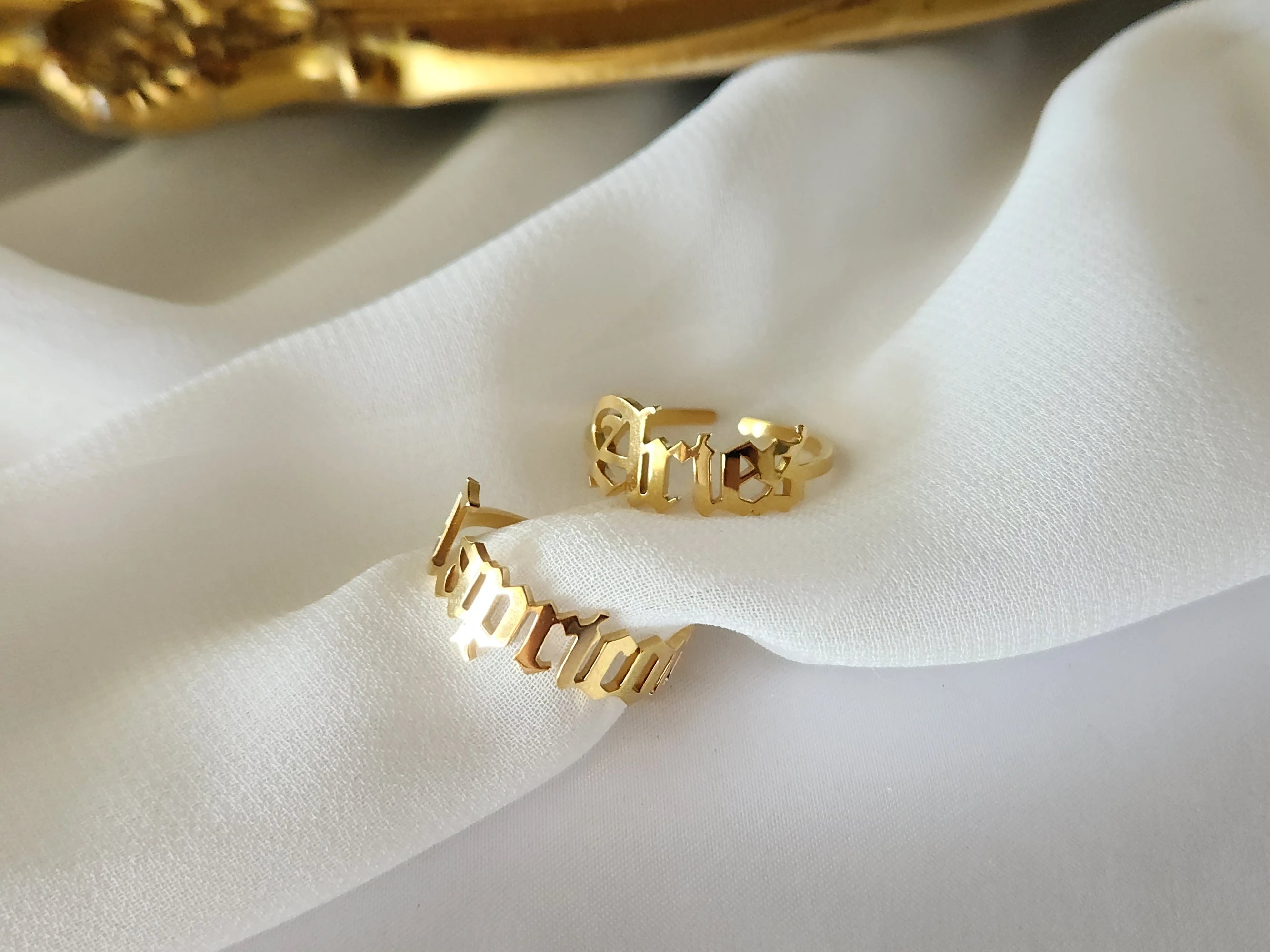 Gold Filled Adjustable Zodiac Ring