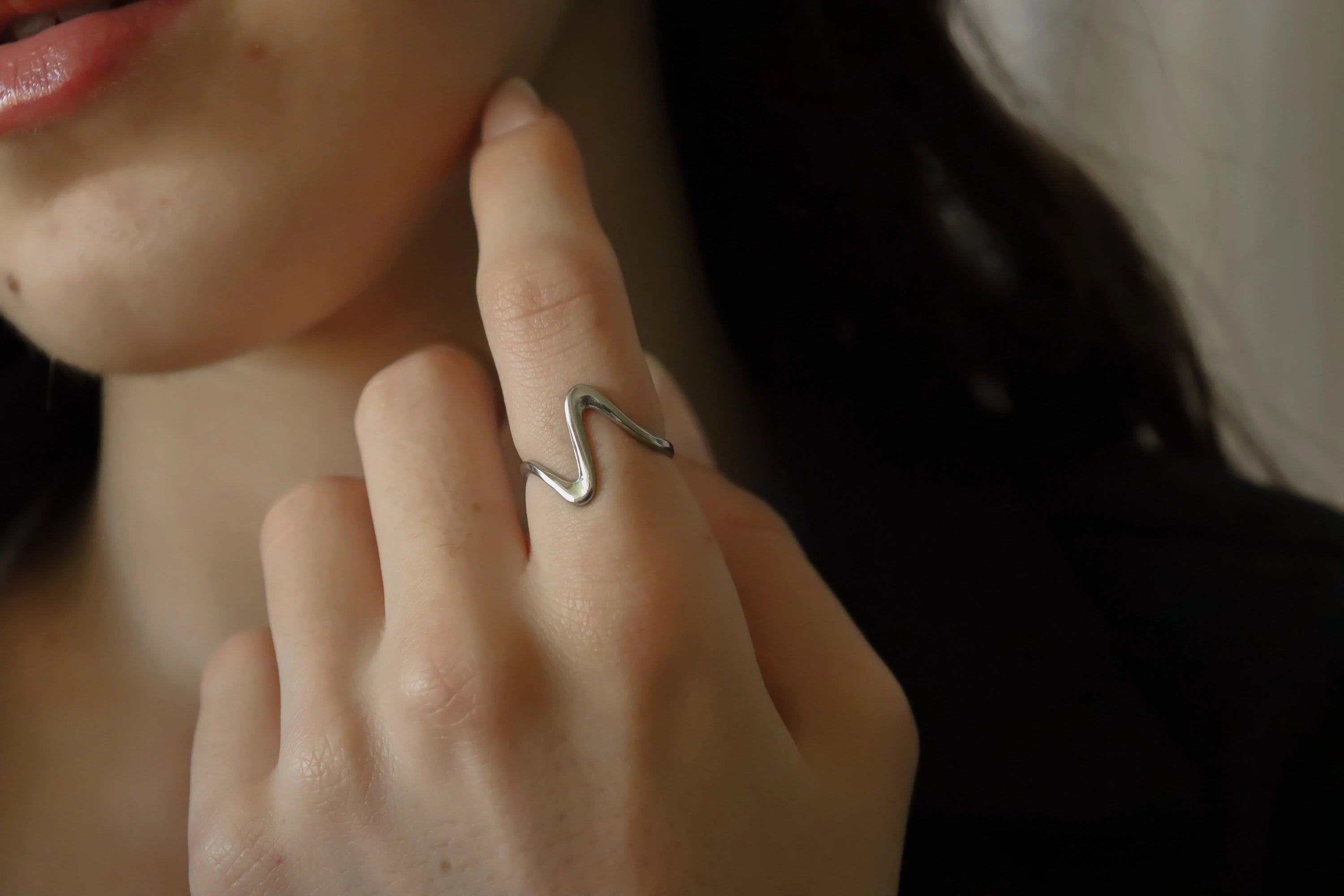 Adjustable Minimalist Band Ring