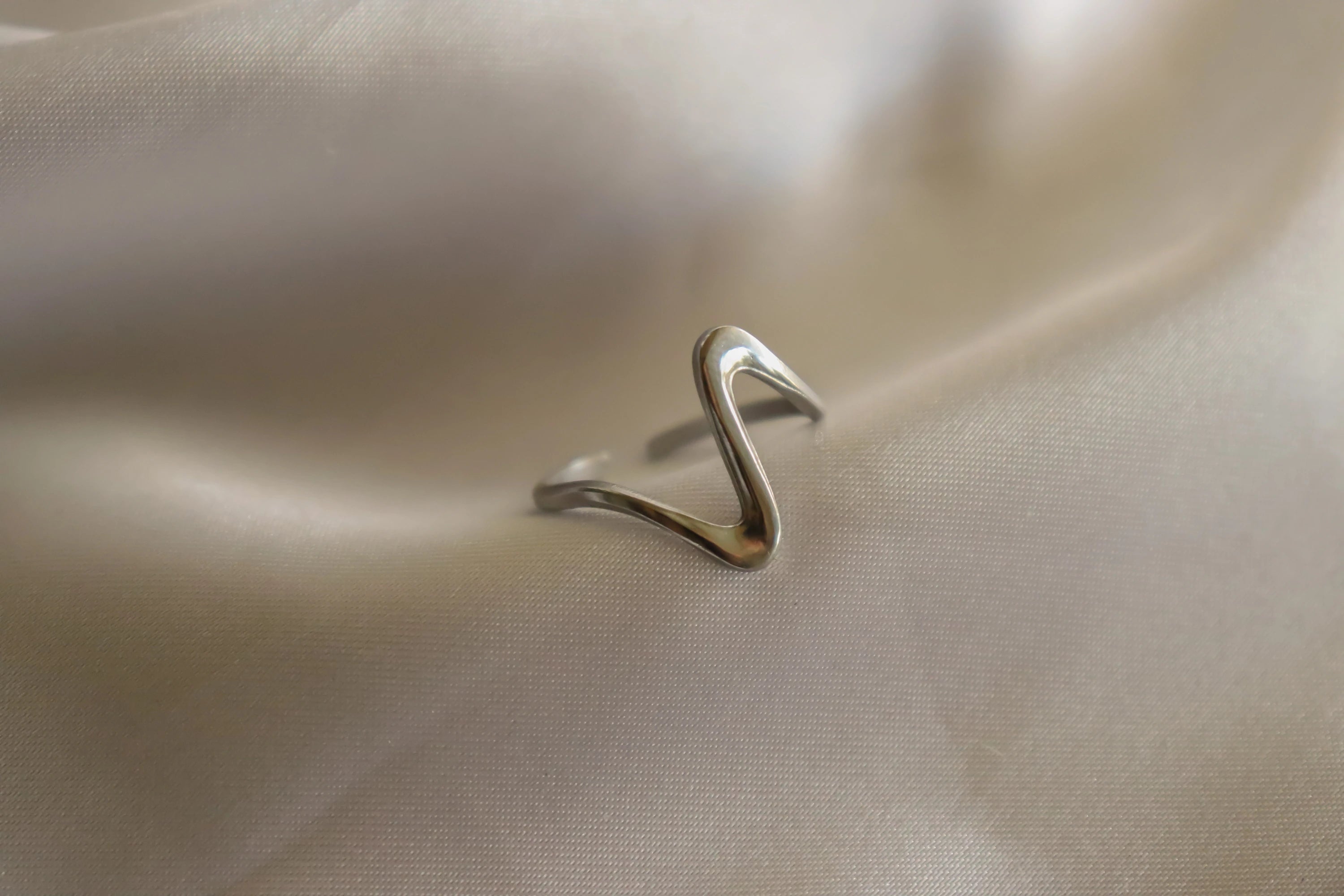 Adjustable Minimalist Band Ring