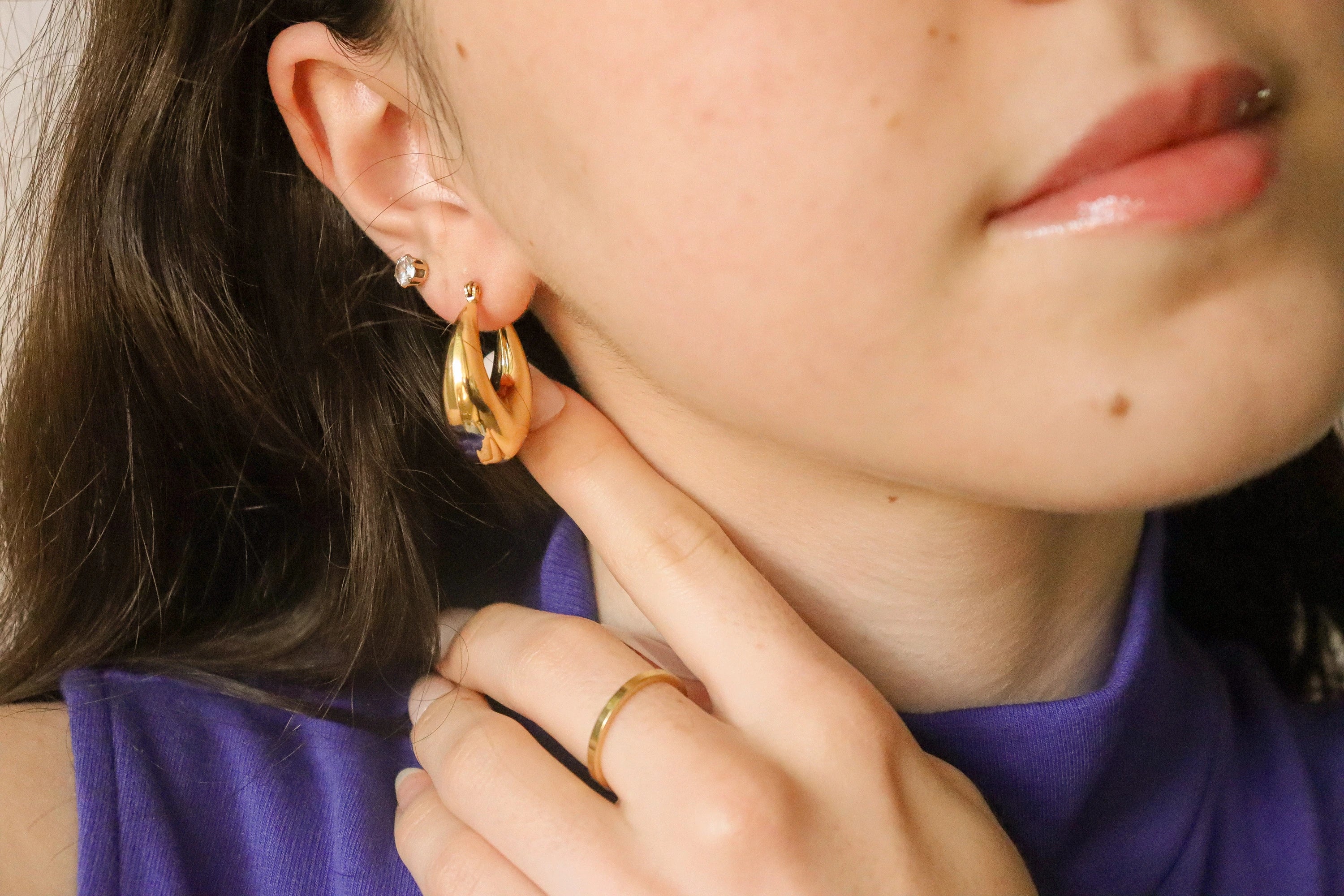 Gold Filled Hoop Earrings