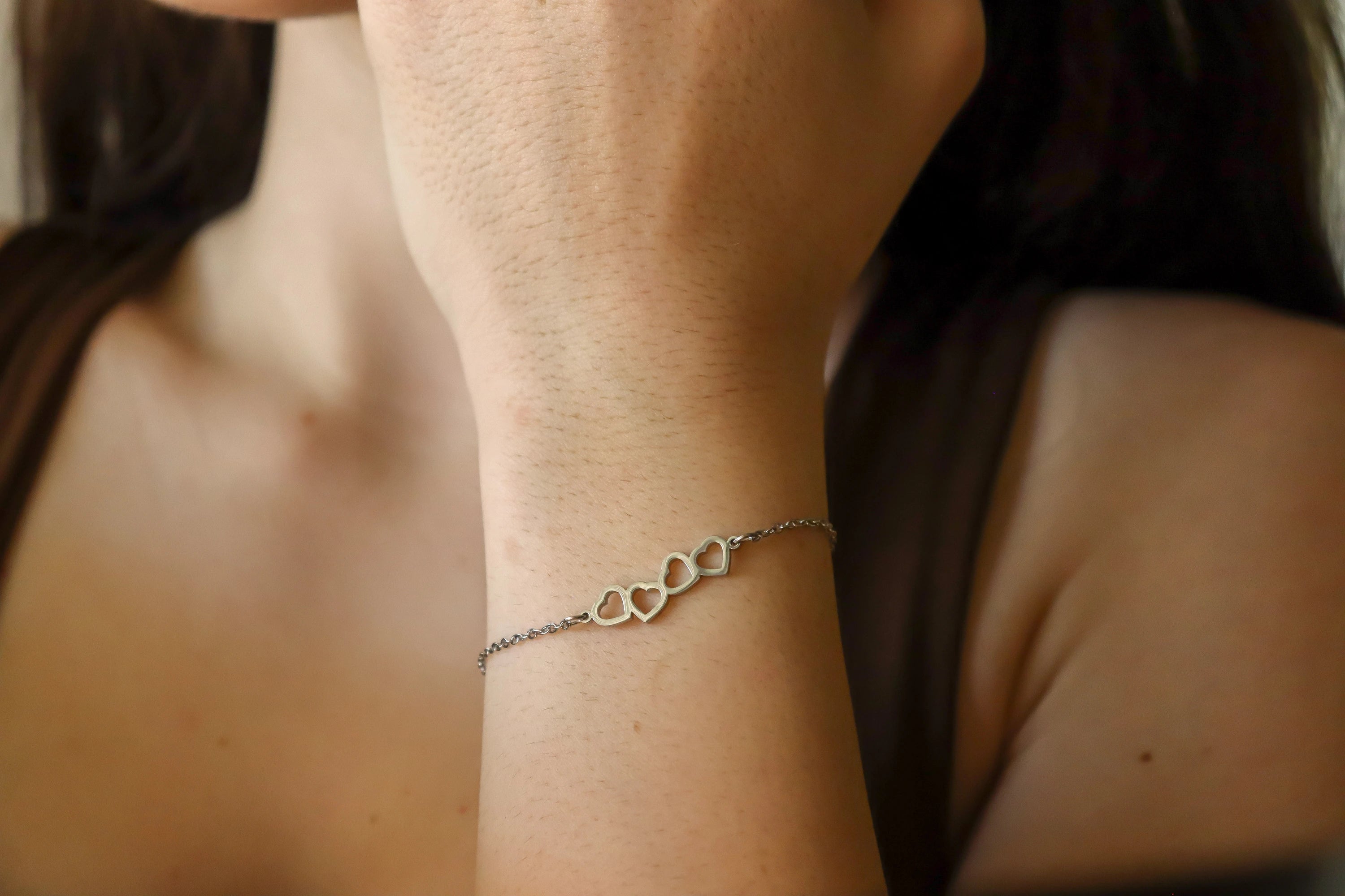 Gold Filled Heart Bracelet