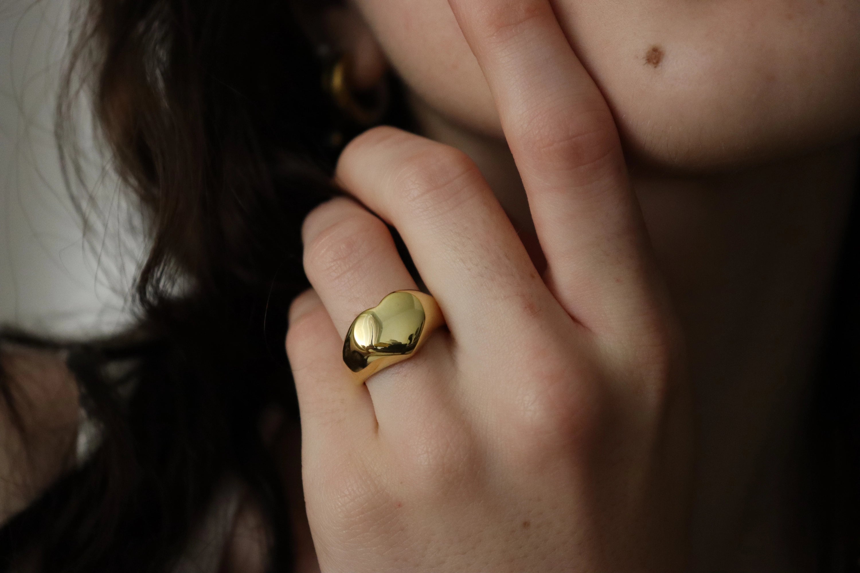 Gold Filled Heart Ring