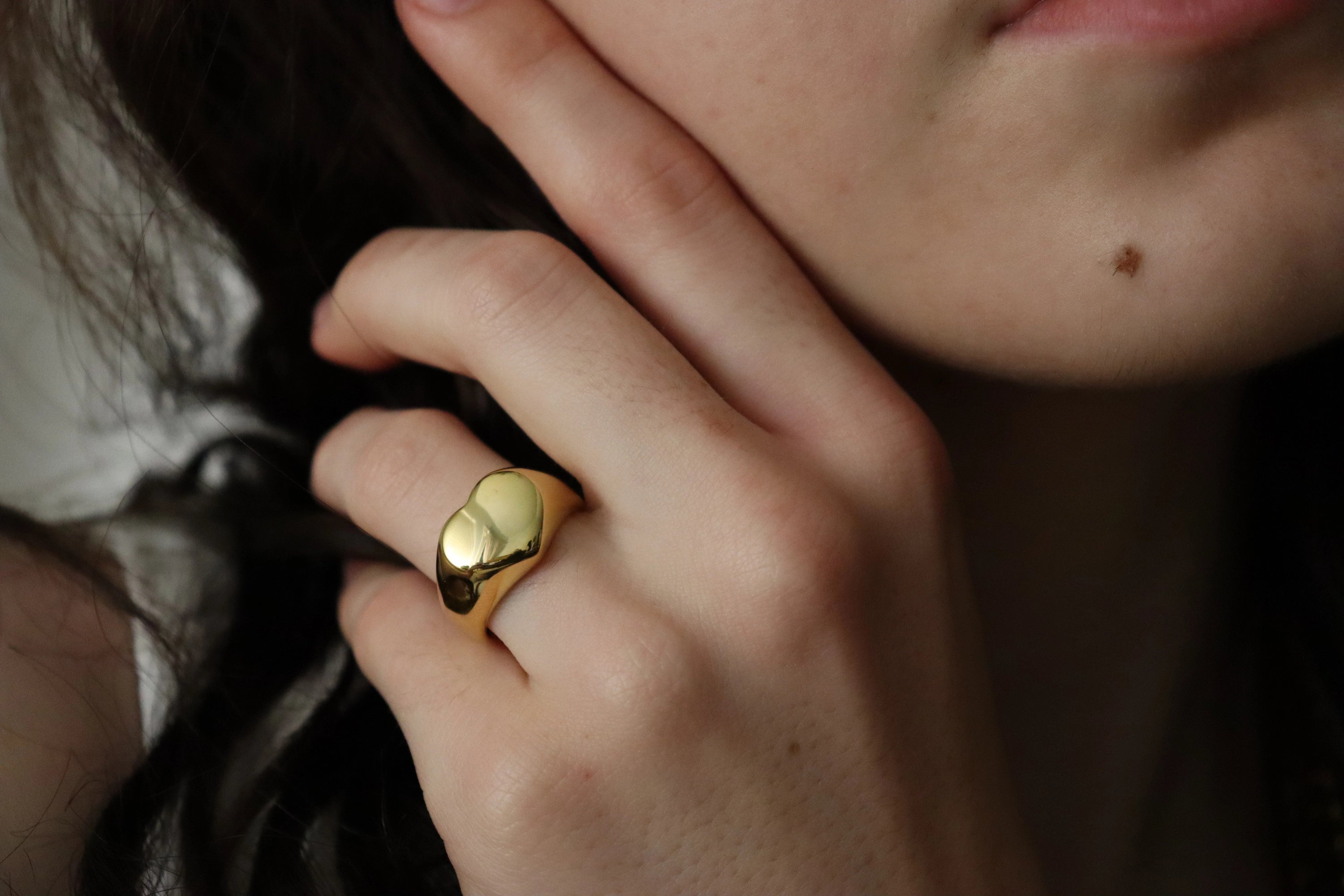 Gold Filled Heart Ring