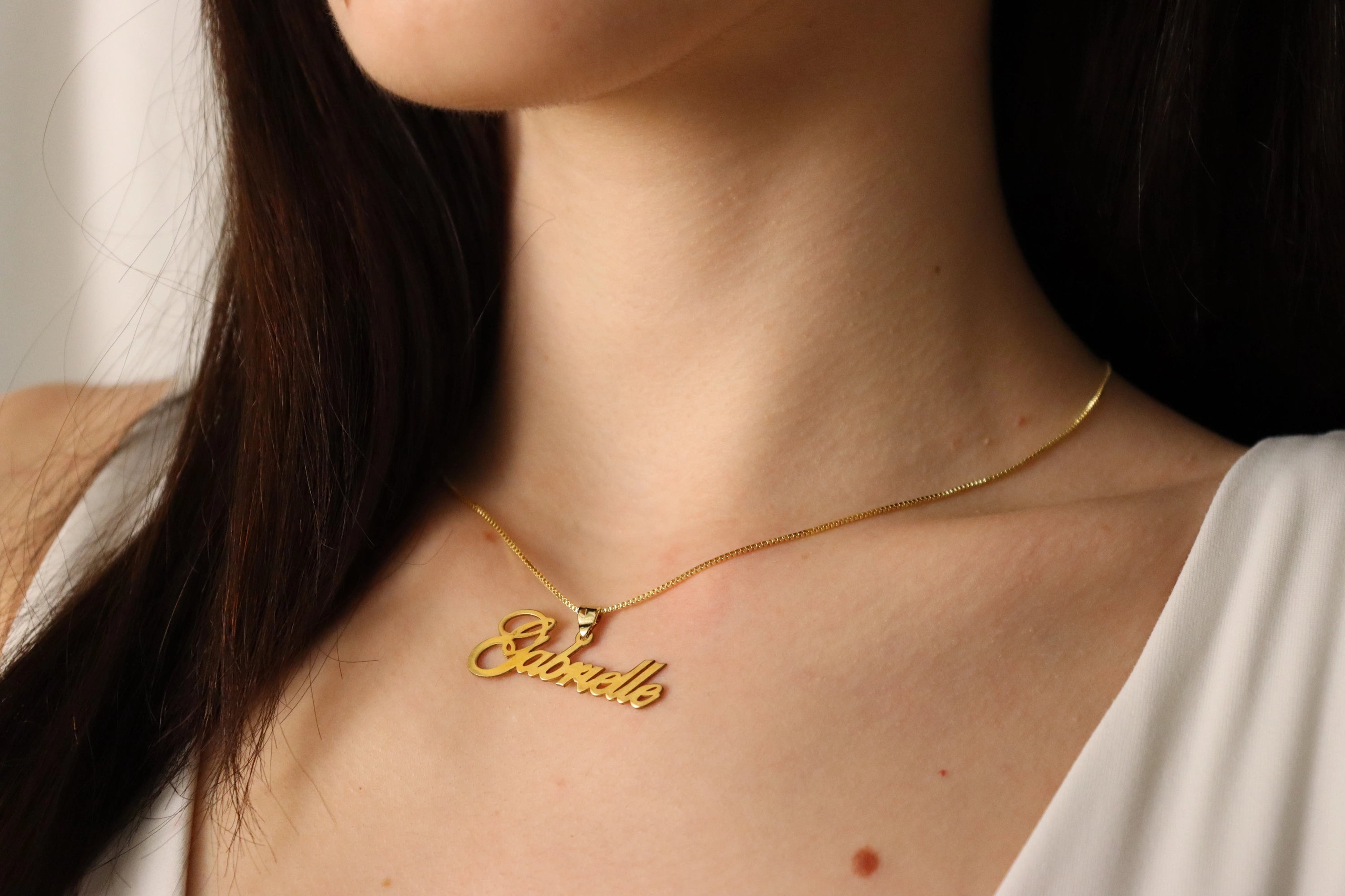 Gold Filled Name Necklace