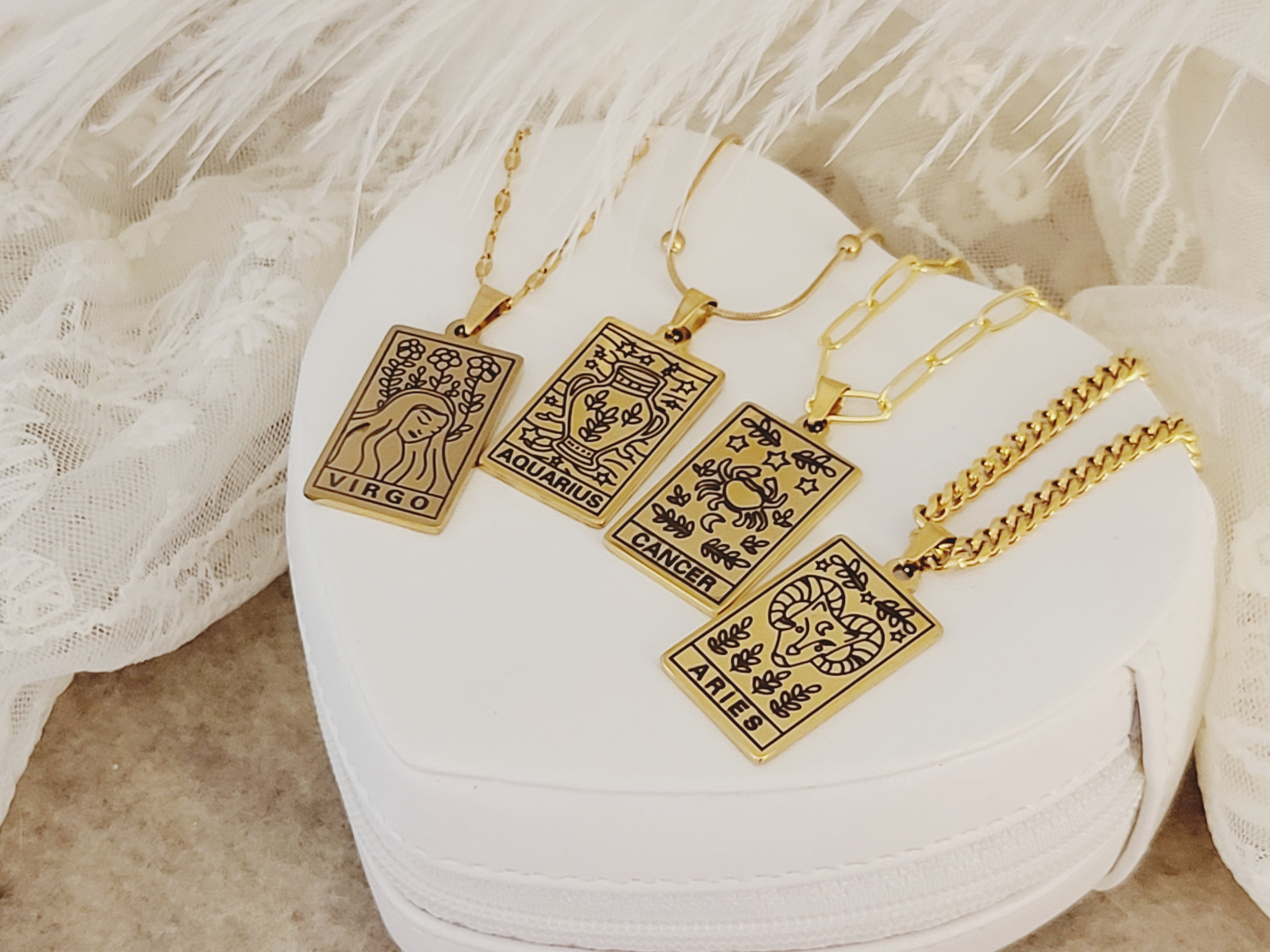 Gold Filled Zodiac Necklace