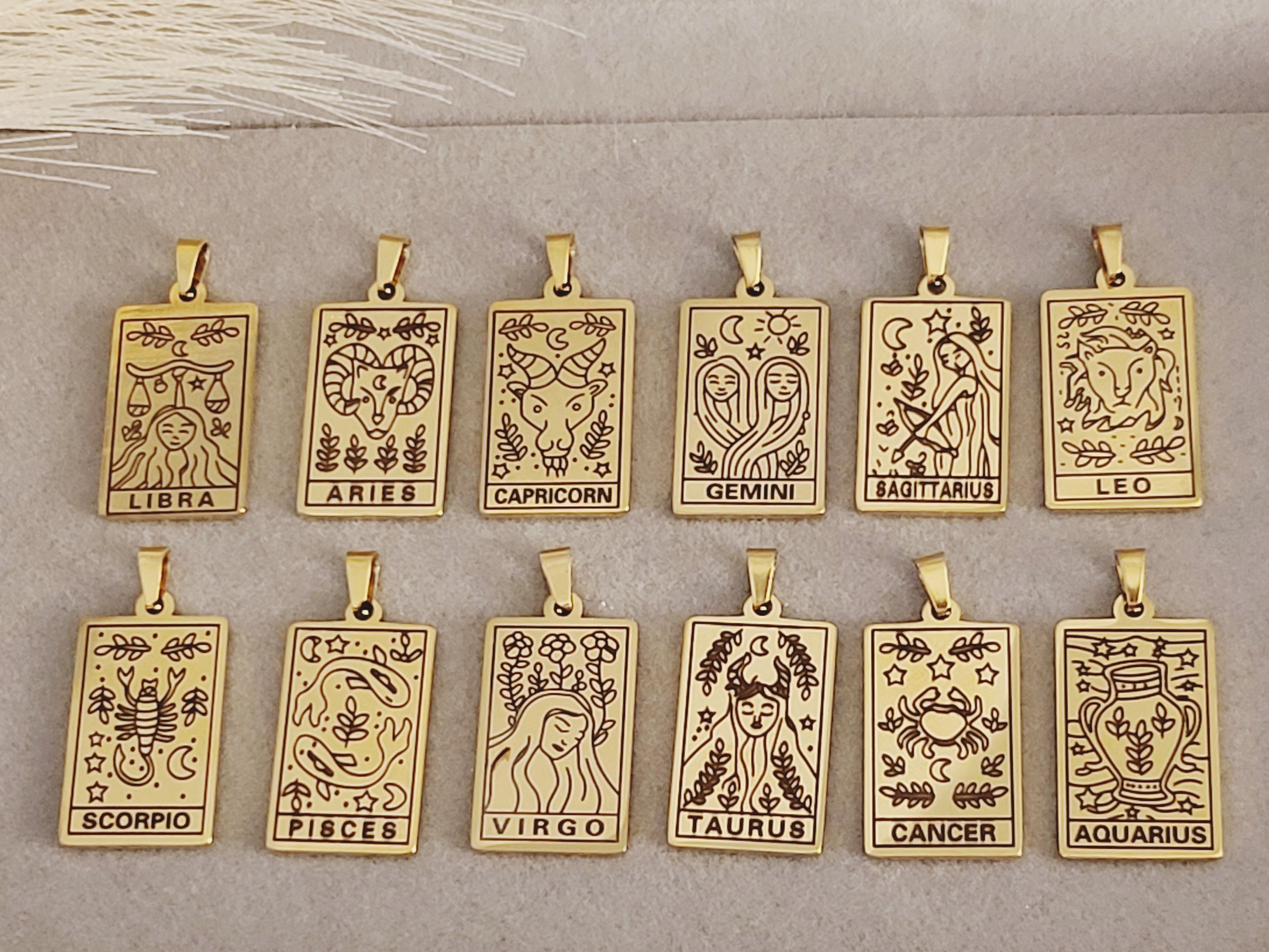 Just Zodiac Pendant With 12 pendants for each zodiacs product picture 1