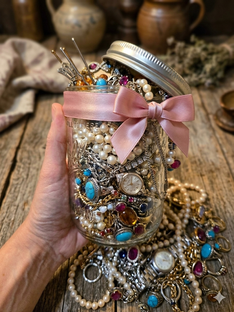 Fashion Custome Mystery Jewelry Jar Collection