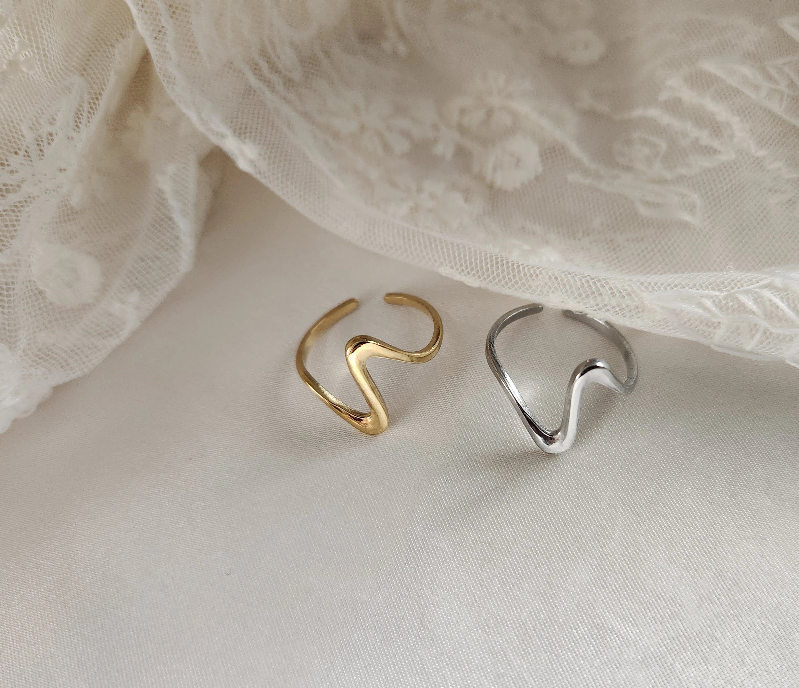 Adjustable Minimalist Band Ring