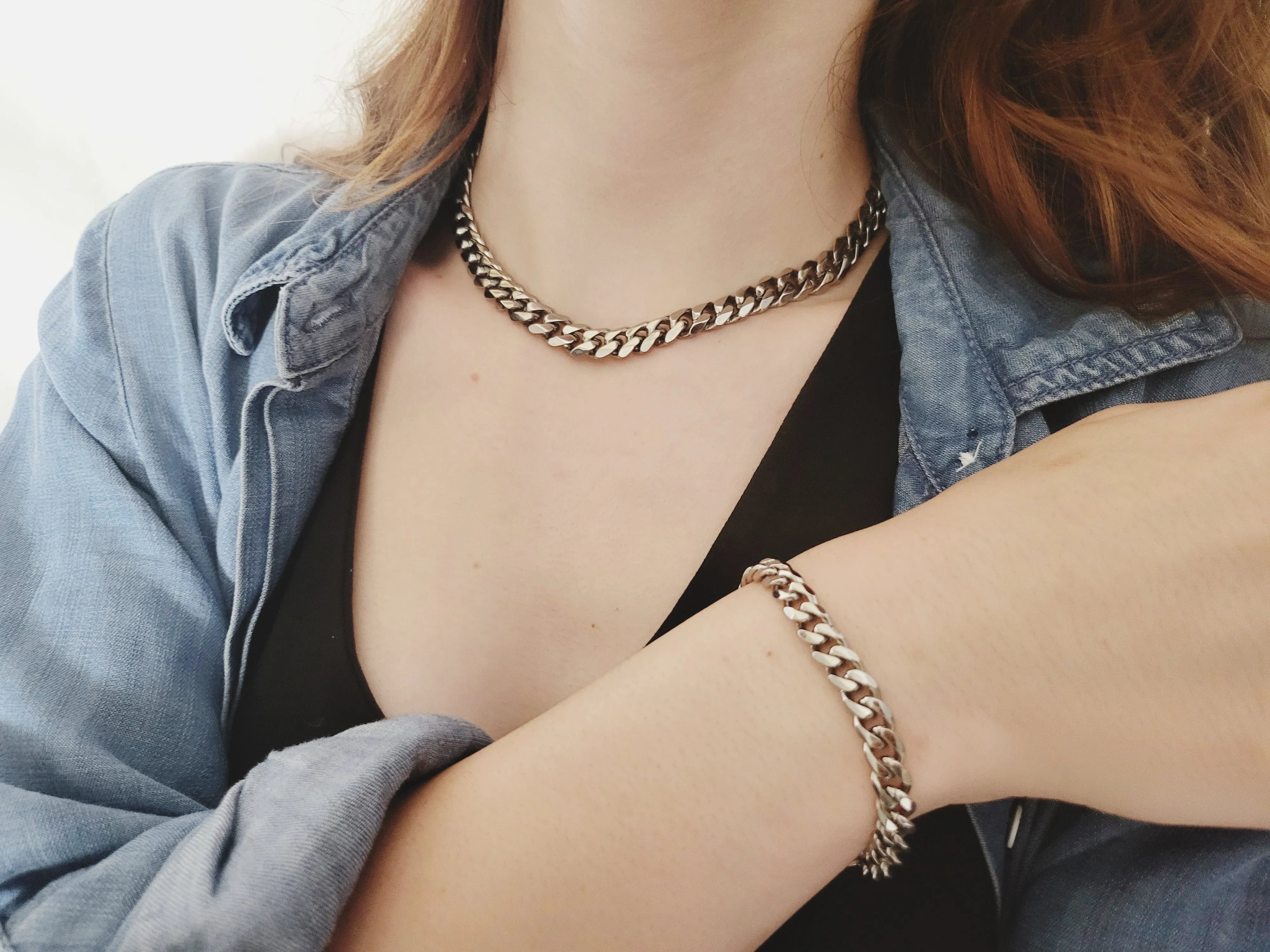 Samantha Cuban Necklace product images.