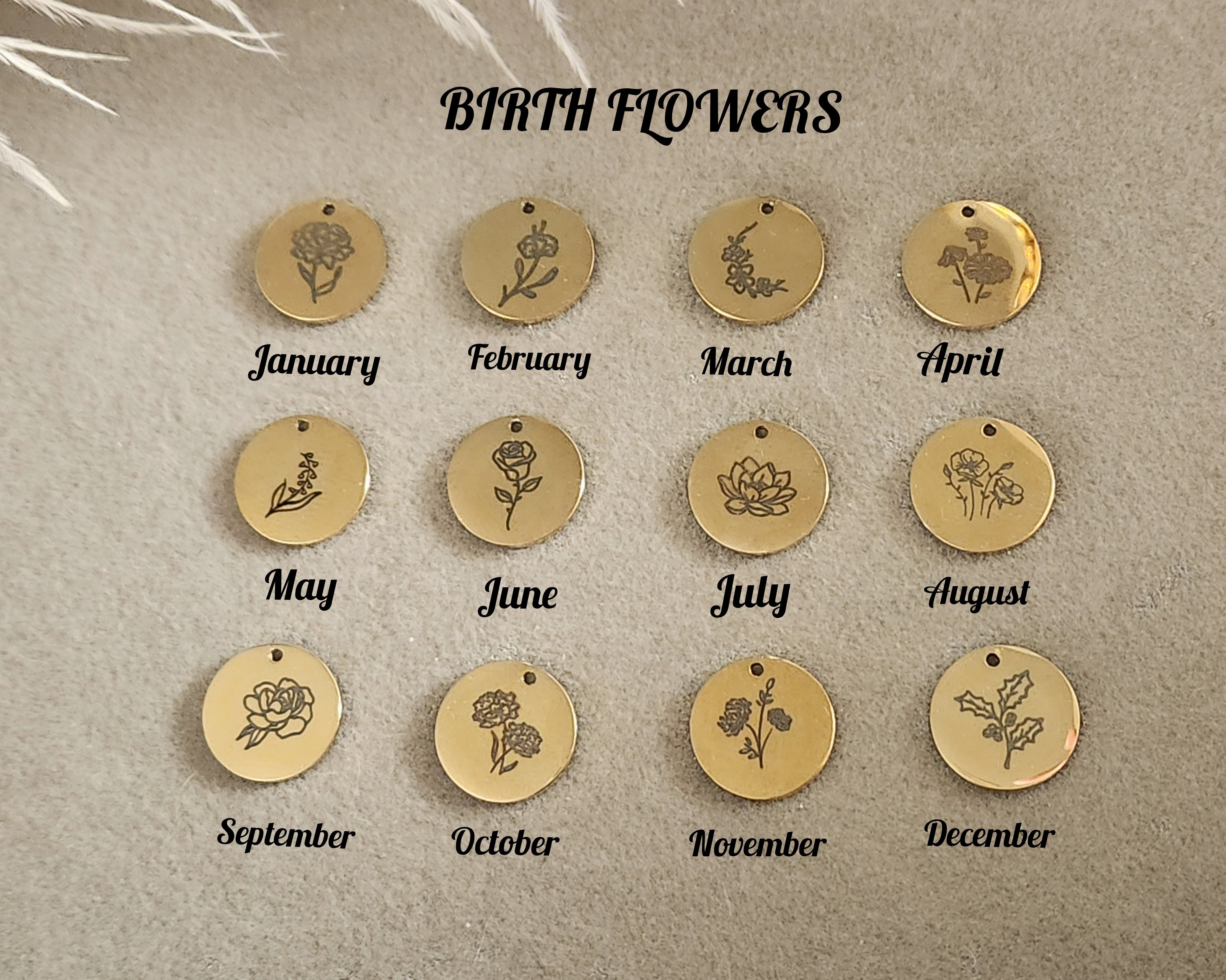 Custom  Engraved Charms Add our products.