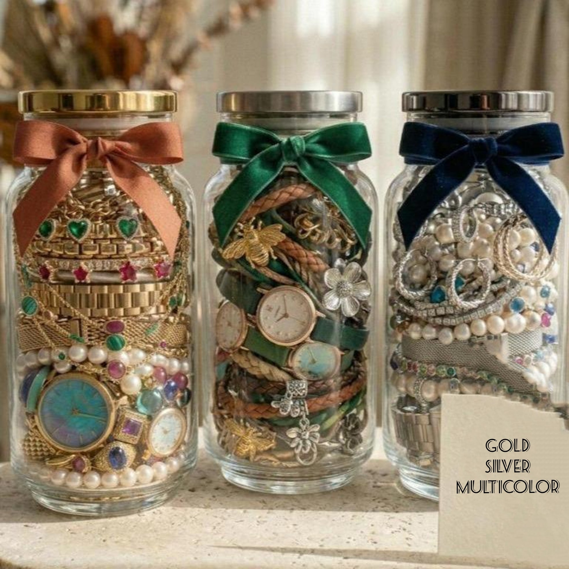 Fashion Custome Mystery Jewelry Jar Collection