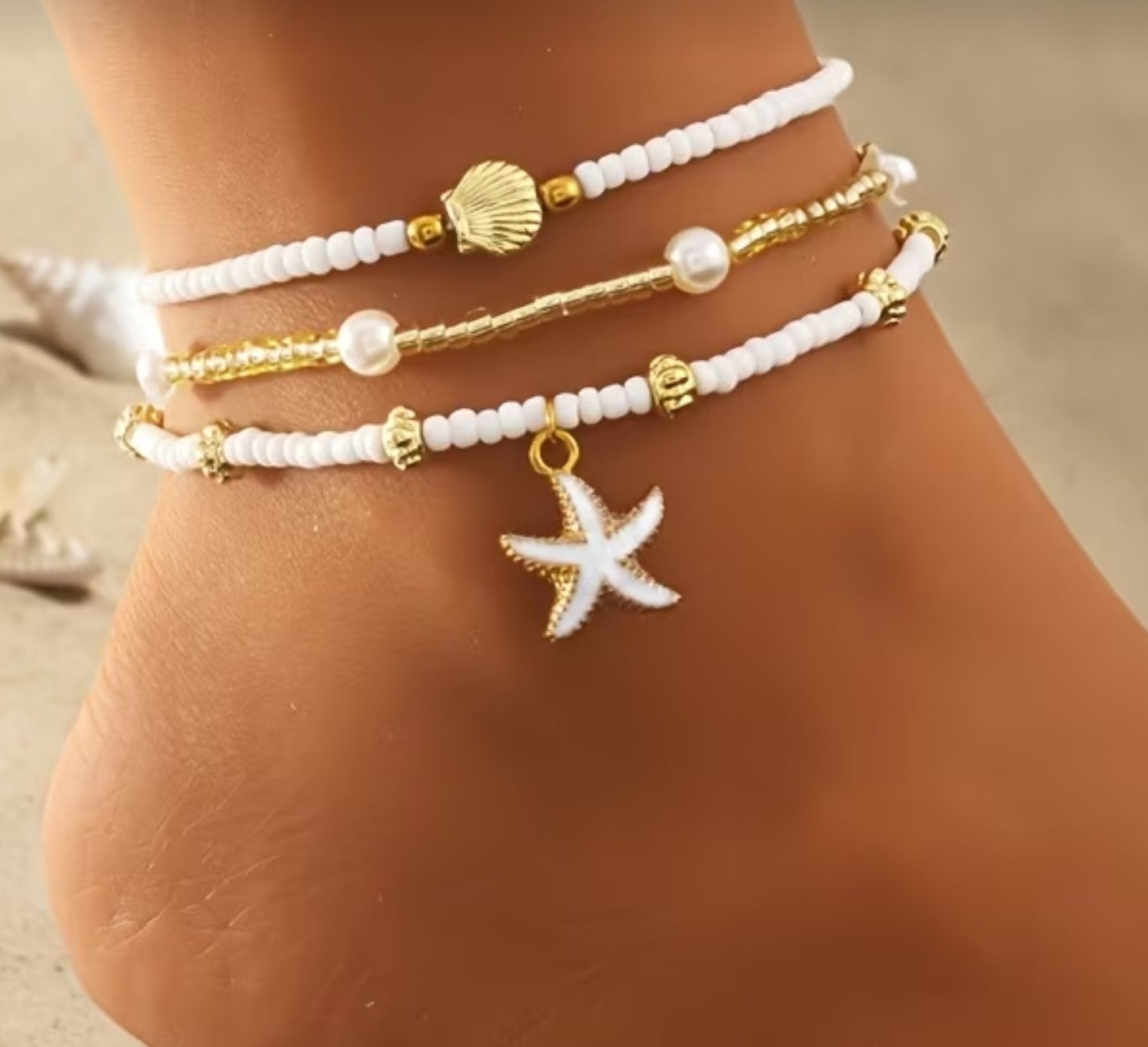 Costume Jewelry Jar Ocean Collection