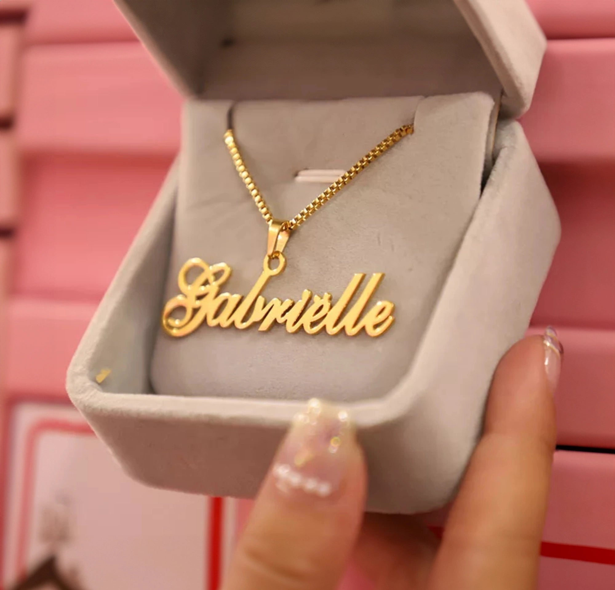 Gold Filled Name Necklace