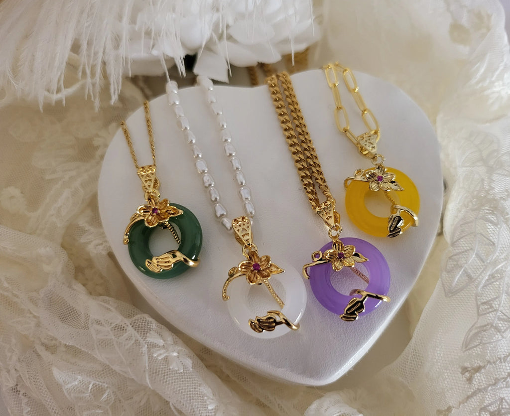 Jade 2025 necklace circle
